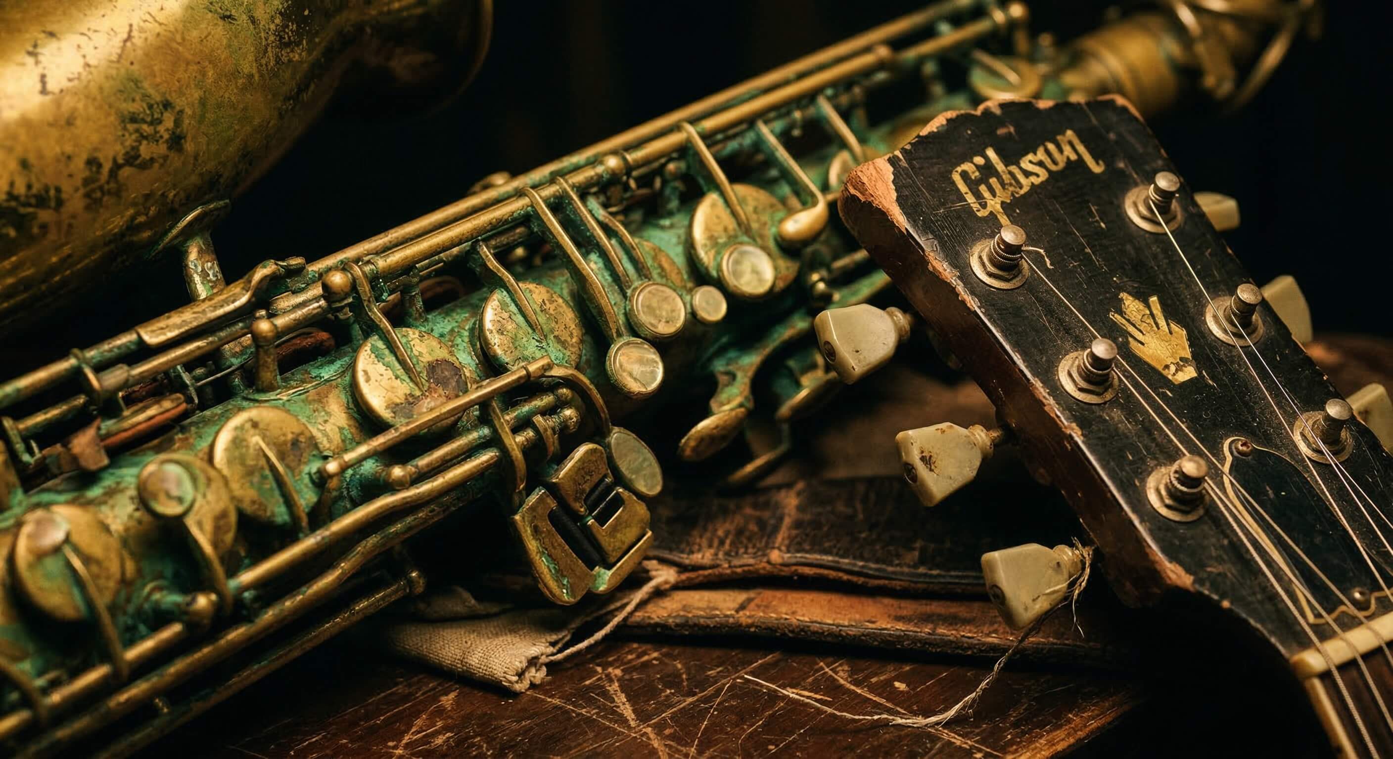 古い楽器・壊れた楽器も歓迎