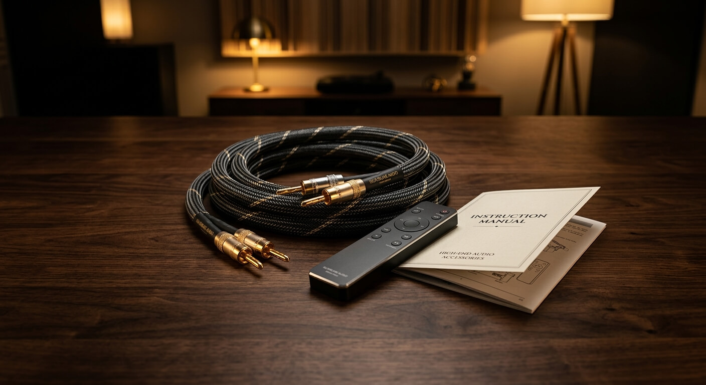 付属品（ケーブル・リモコン・説明書）