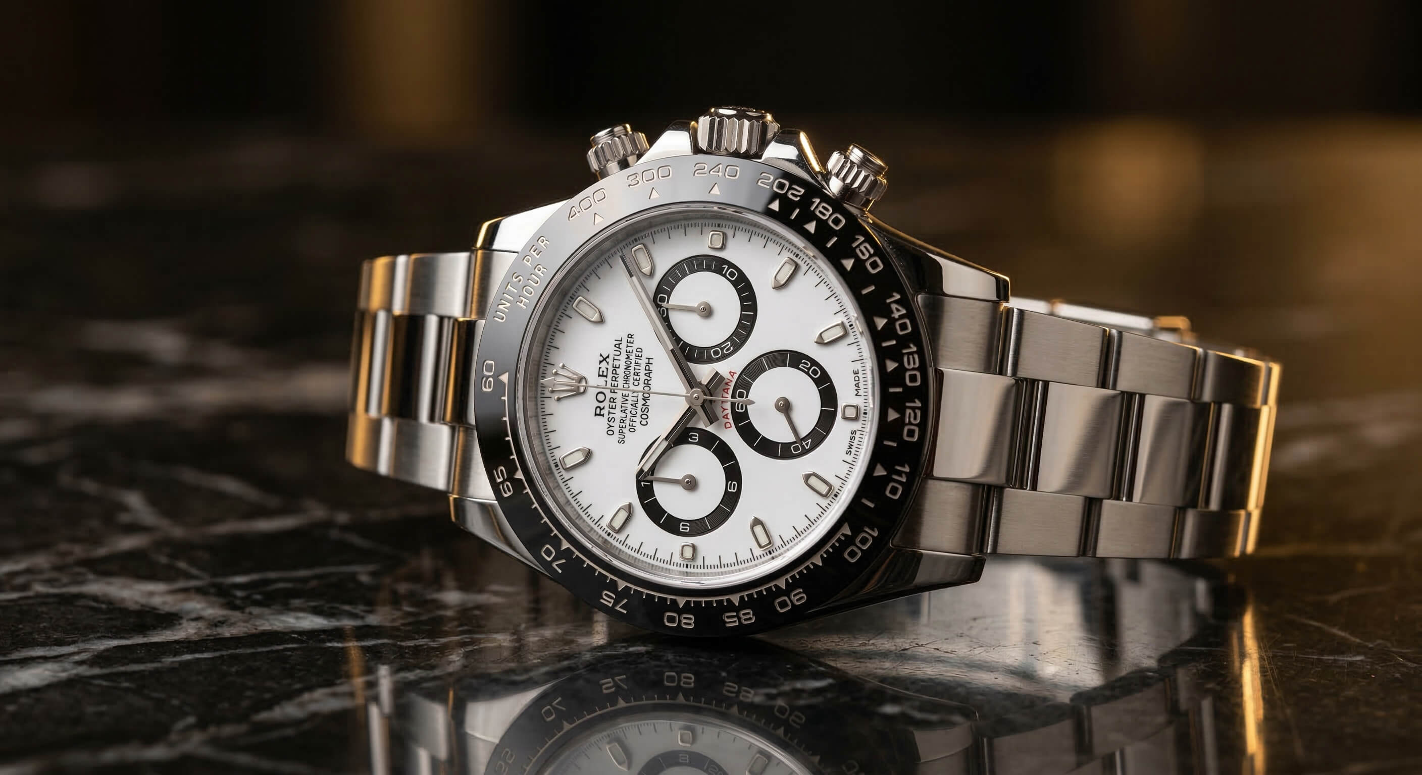 ロレックス デイトナ 116500LN 白文字盤