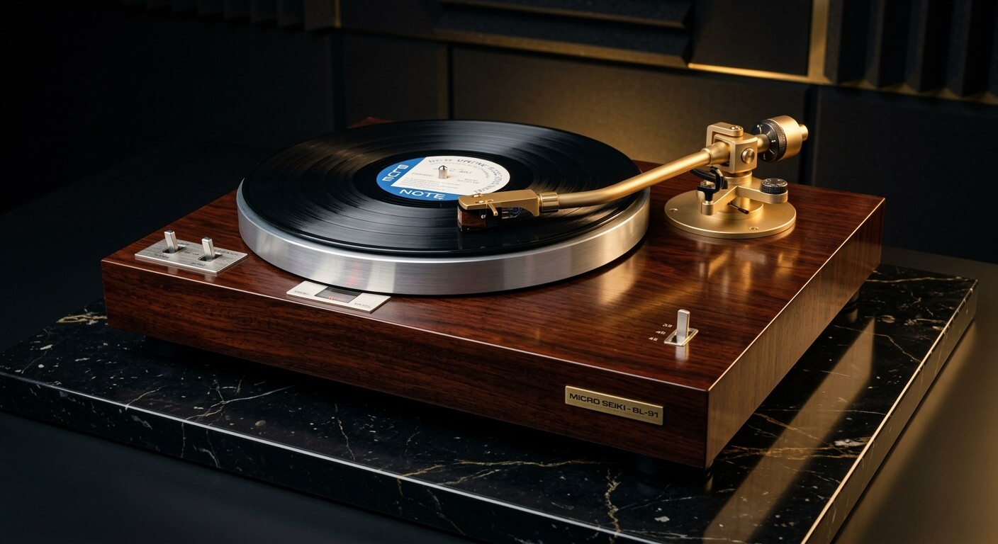 高級レコードプレーヤー